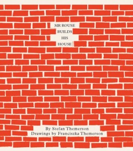 Book cover looking like a wall of bright red bricks.