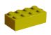 Yellow or light green Lego brick.