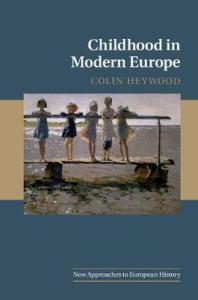 Book cover with impressionist painting of five yound children on the beach.